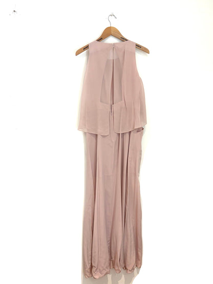 BCBG Max Azria Runway Pink Maxi Dress UK 8