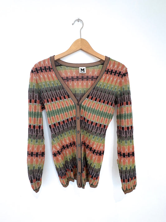 M Missoni V-Neck Cardigan UK 8