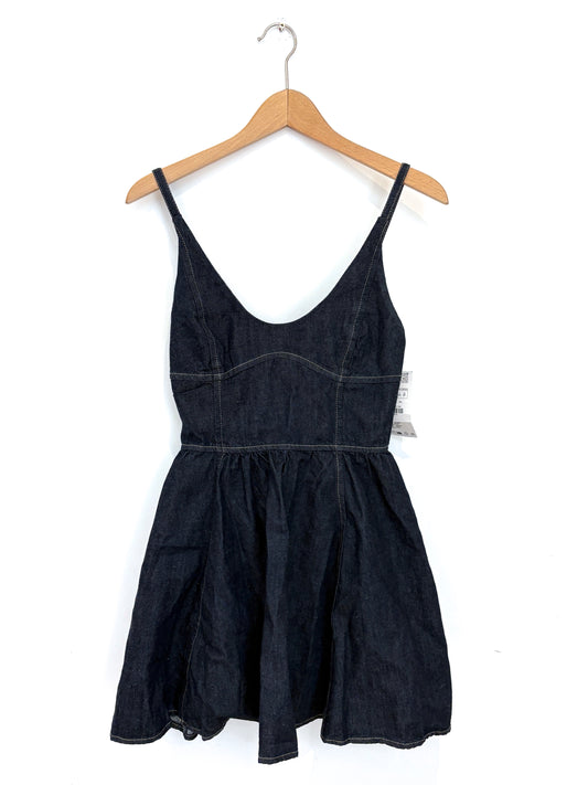 Zara Denim Sleeveless Mini Dress