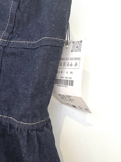 New With Tags Zara Denim Dress XS