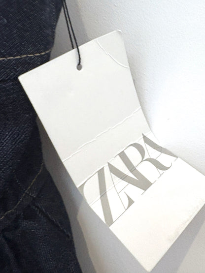 New With Tags Zara Denim Dress XS
