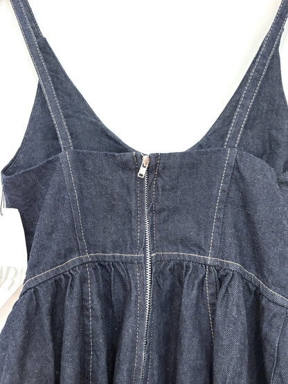New With Tags Zara Denim Dress XS