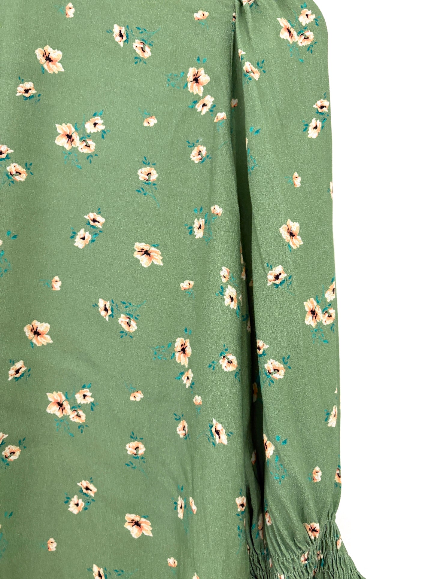 Ghost Green Floral Print Blouse S