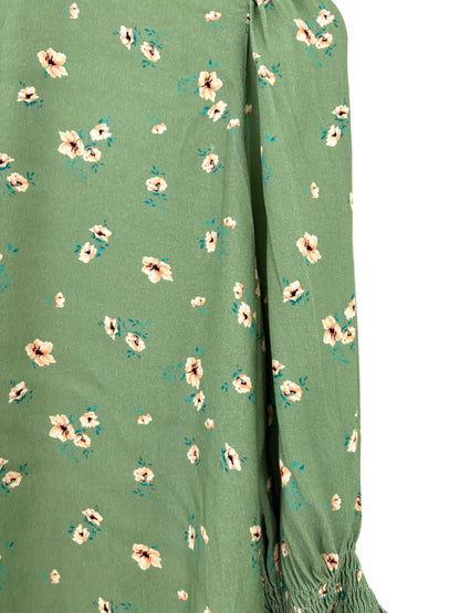 Ghost Green Floral Print Blouse S
