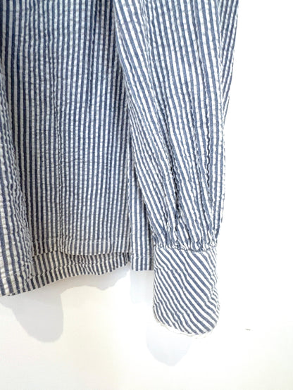 Ba&sh Blue Striped Blouse XS