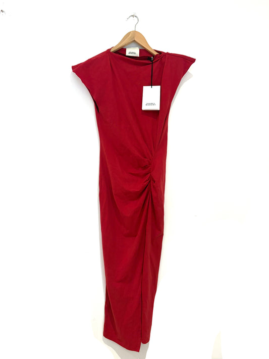 Isabel Marant Nadela Jersey Ruched Dress