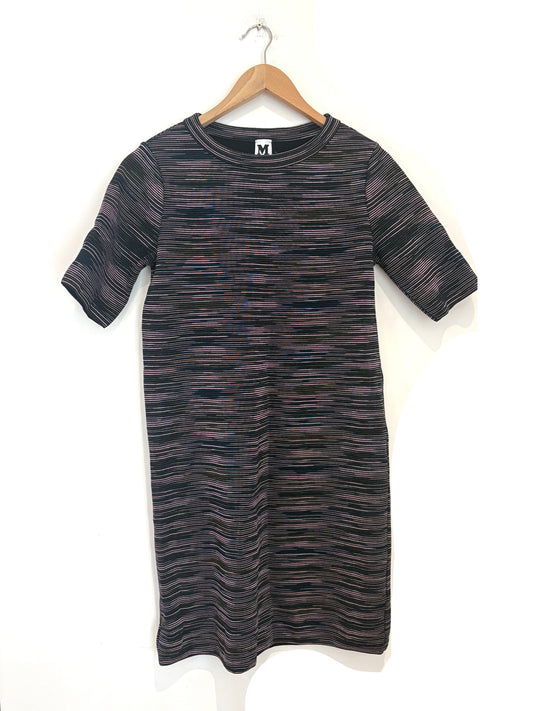 M Missoni Melange Grey Knit Dress