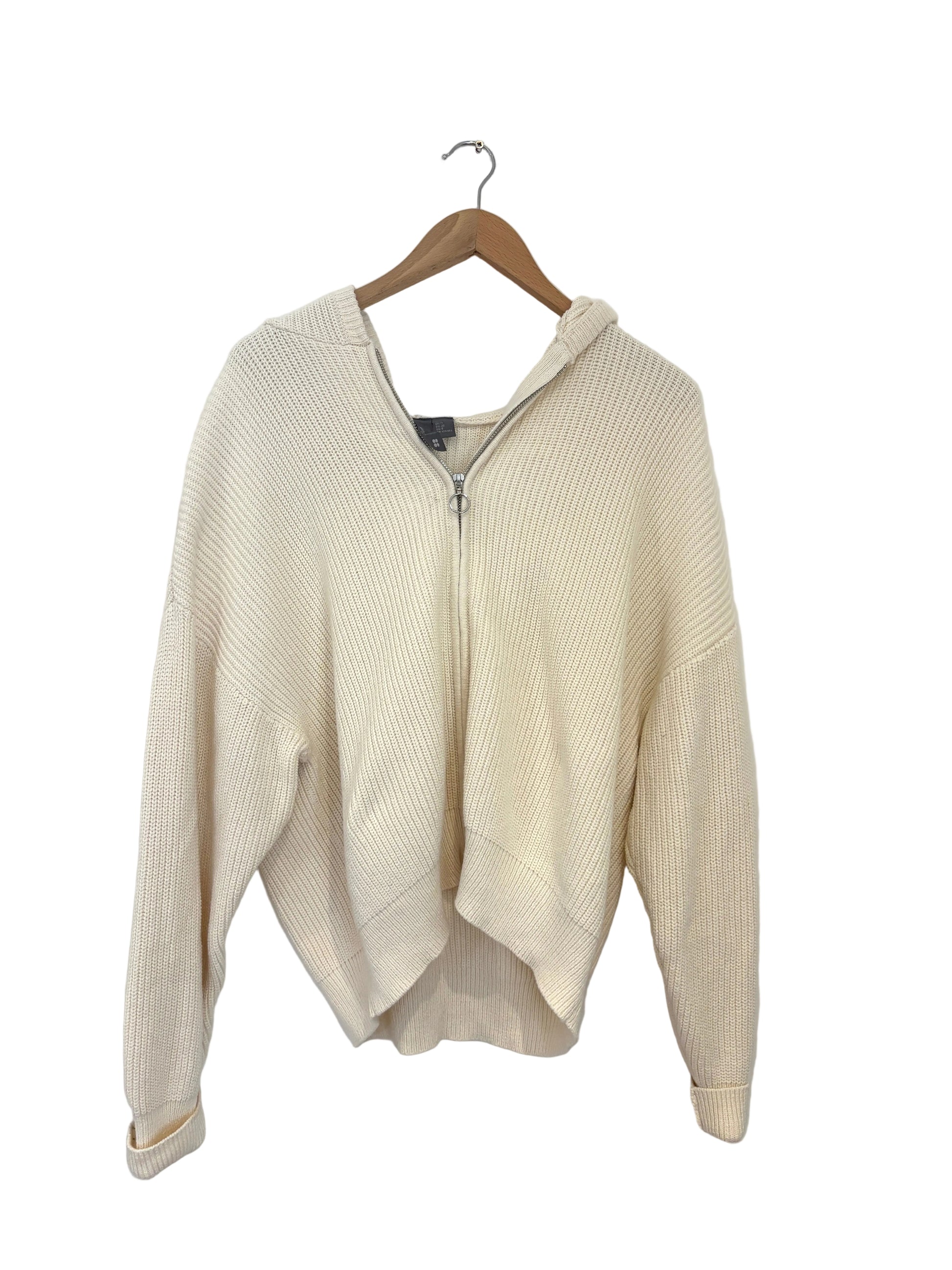 Sweaty Betty Cream Hooded Sweater