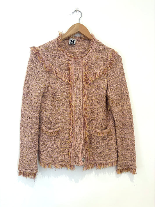 M Missoni Tweed Pink Jacket