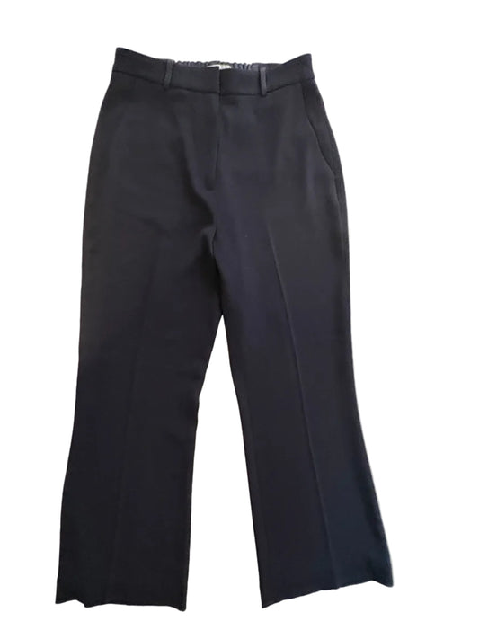 The Fold Clever Crepe Lexington Trousers Navy