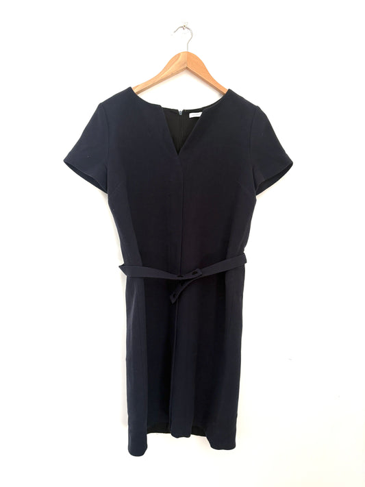 Victoria Victoria Beckham wool navy dress