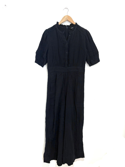 Me+Em Navy Cotton Dress