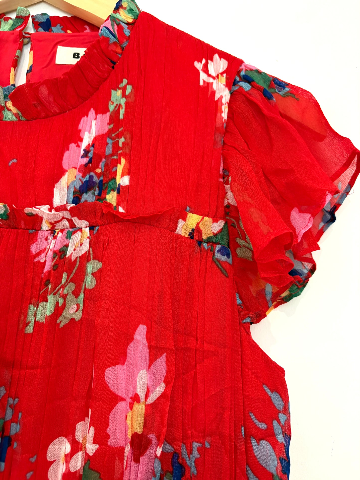 Boden Sleeveless Ruffle Dress UK 12r