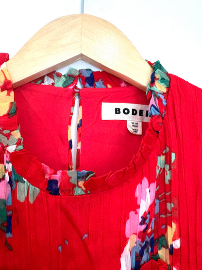 Boden Sleeveless Ruffle Dress UK 12r