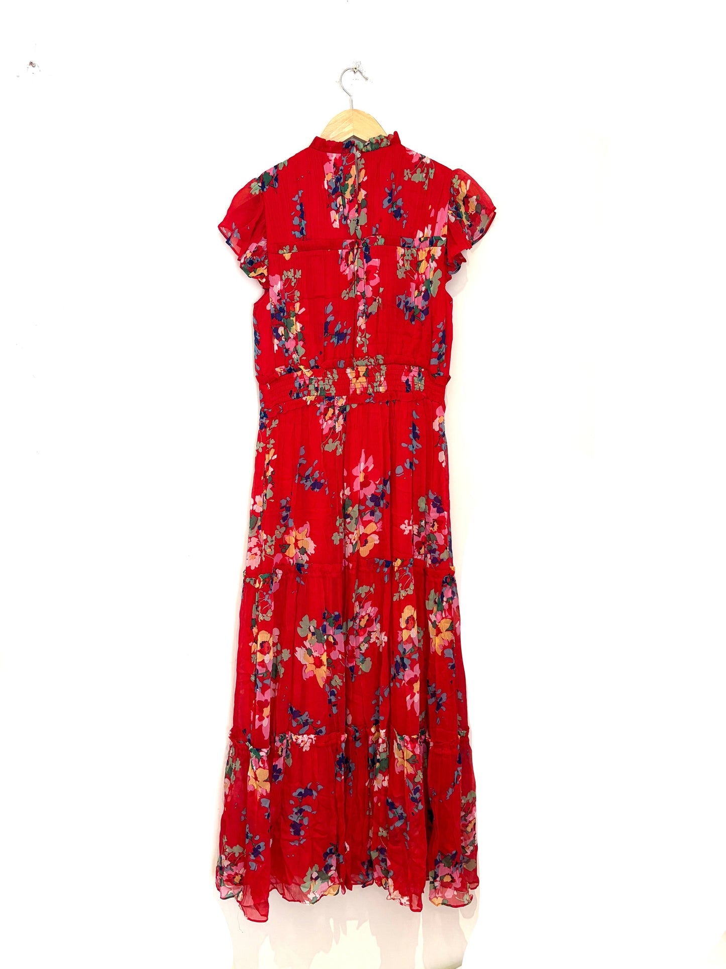 Boden Sleeveless Ruffle Dress UK 12r