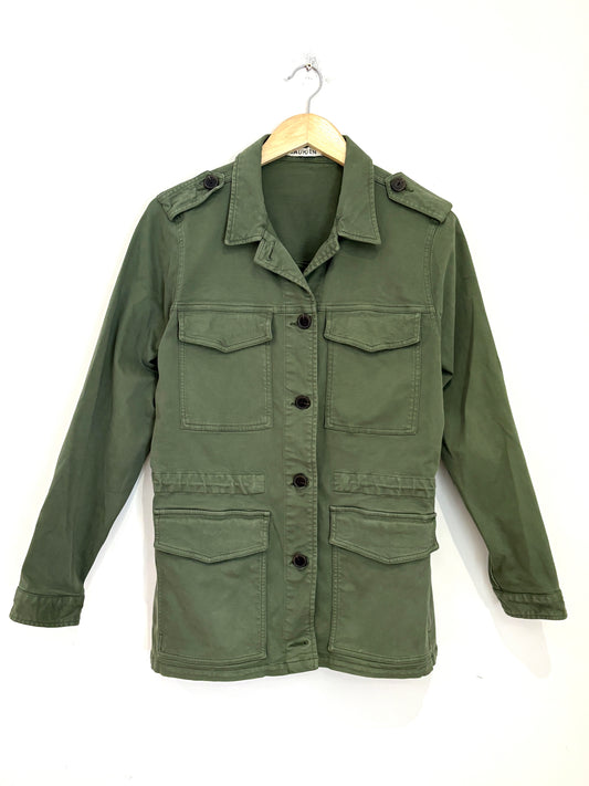 Baukjen Khaki Cotton Drake Utility Jacket 