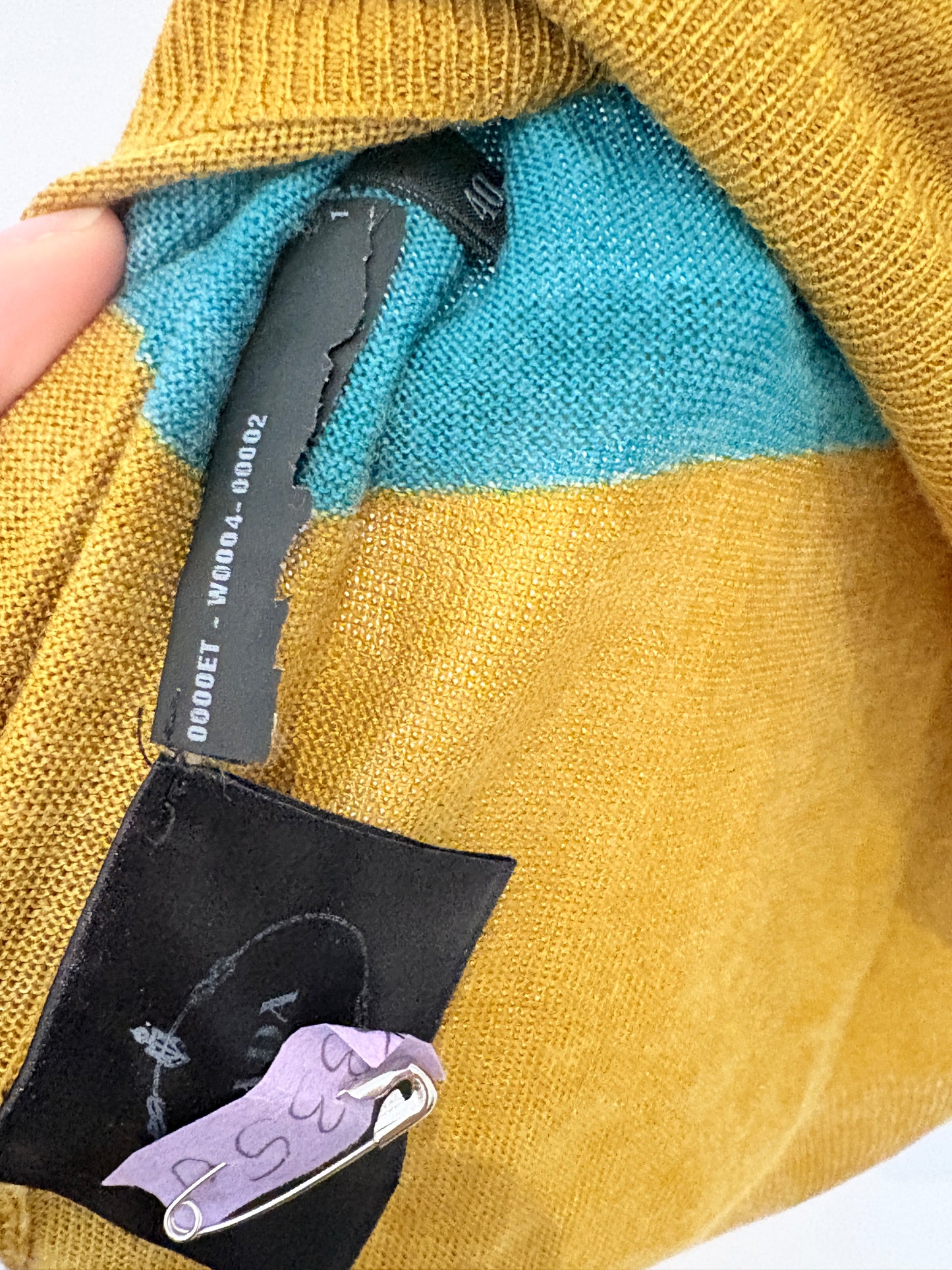 Prada Floral Print Knit Top UK 12