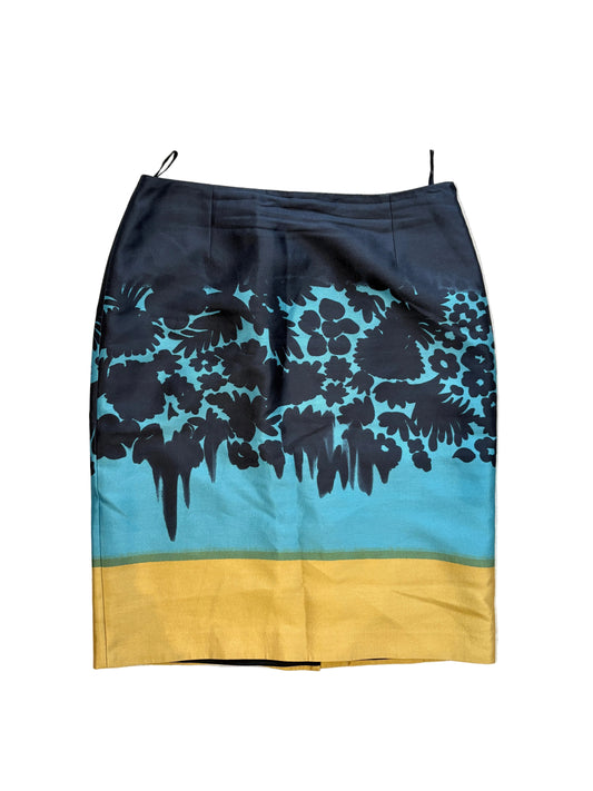 Prada floral print skirt