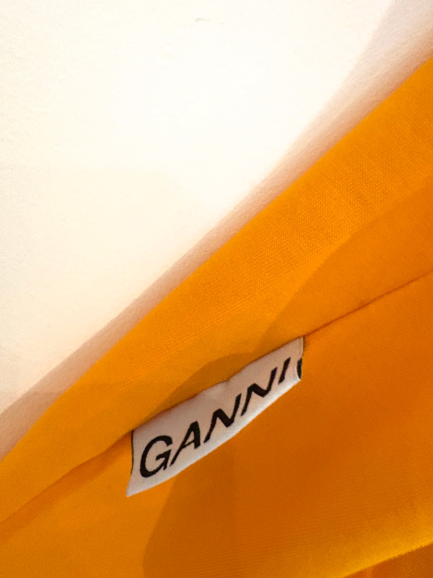 Ganni Space is the Place Slogan Tee XS