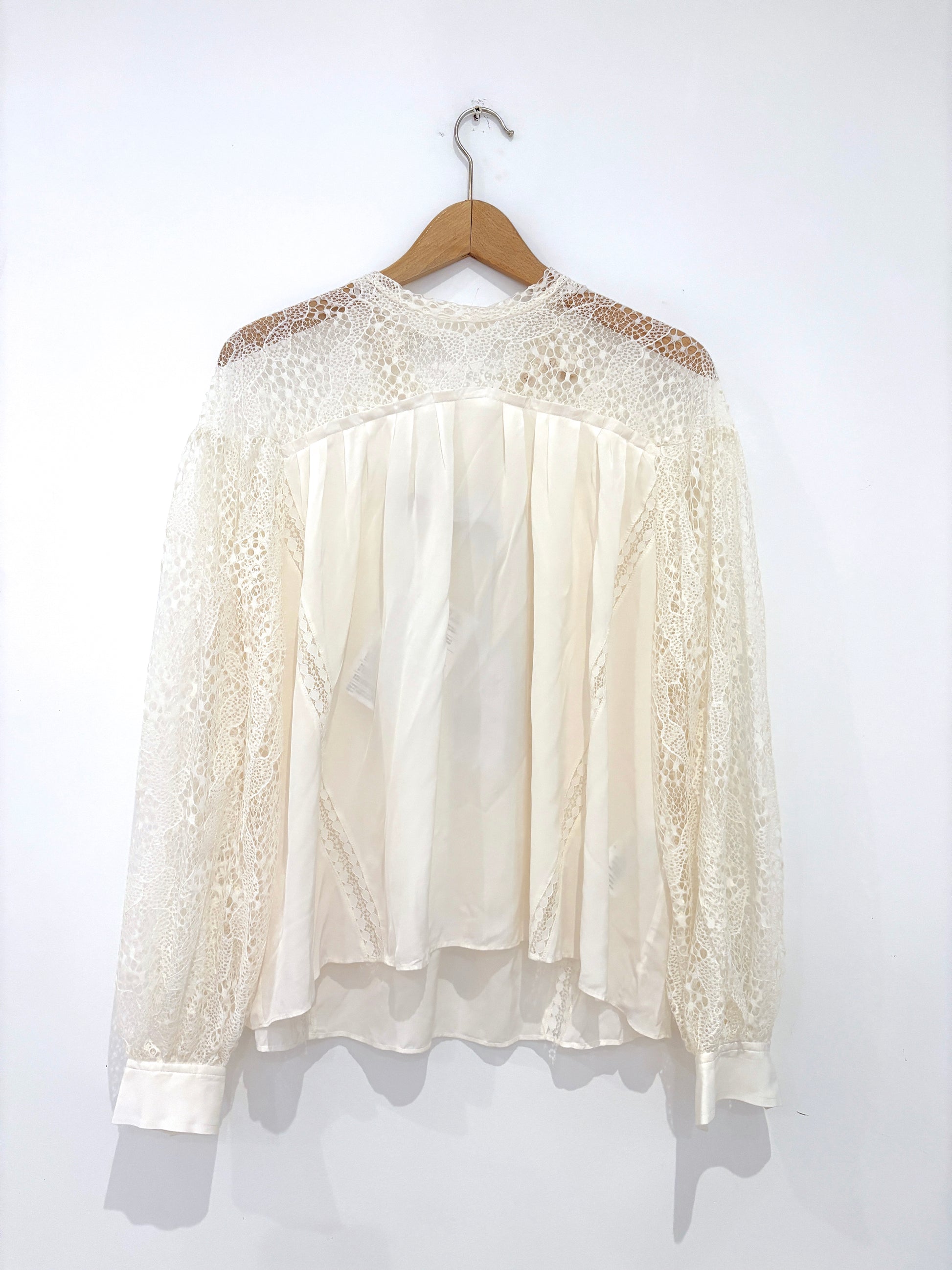 Iro Silk Cream Blouse