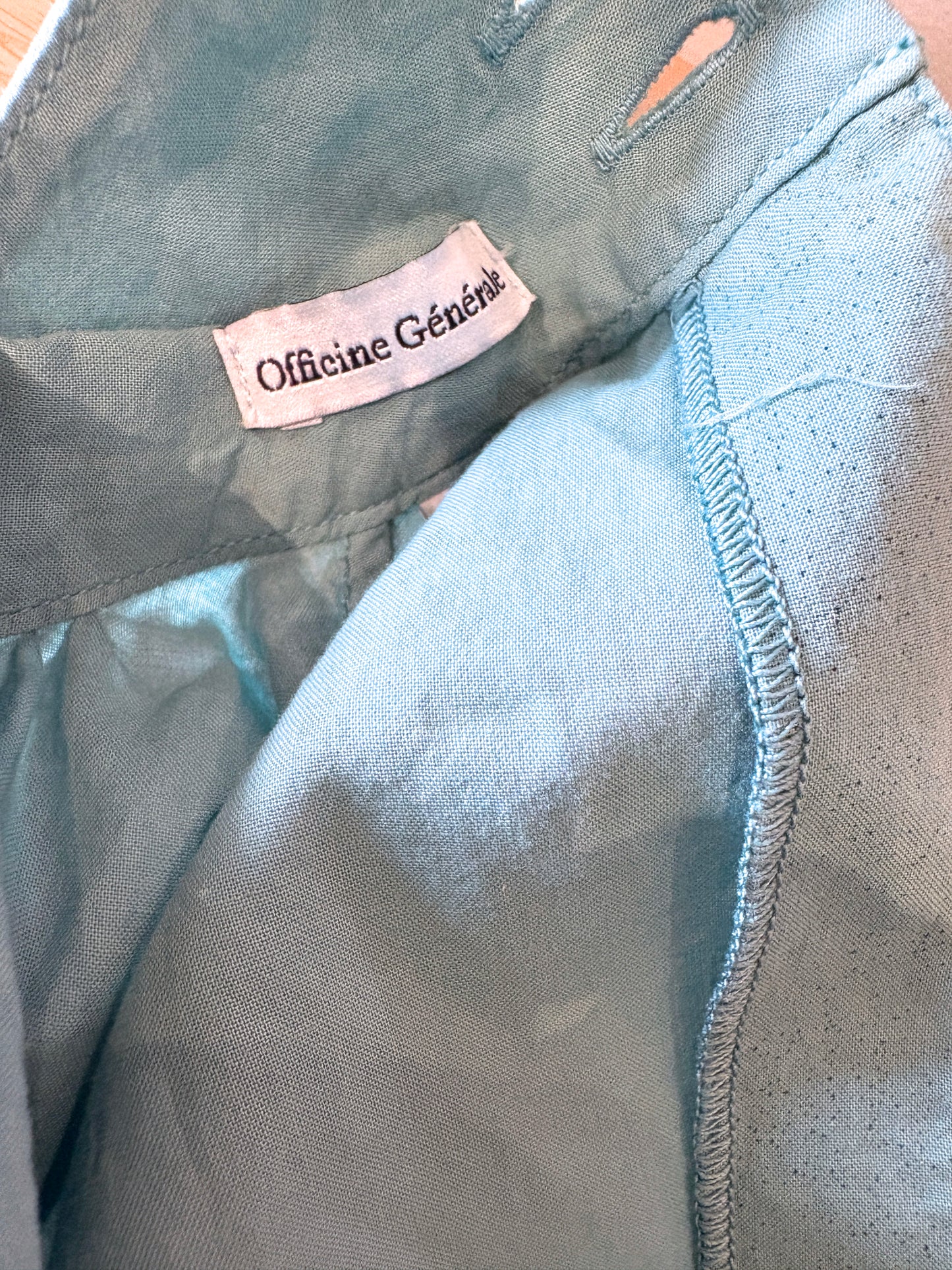 Officine Générale Teal Blouse S