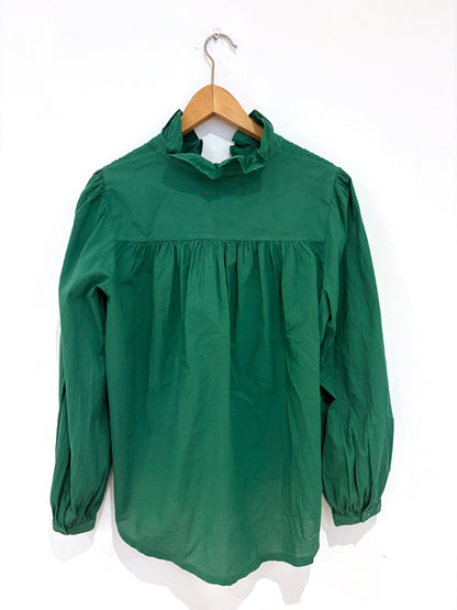 New With Tags Xirena Green Larsen Blouse XS