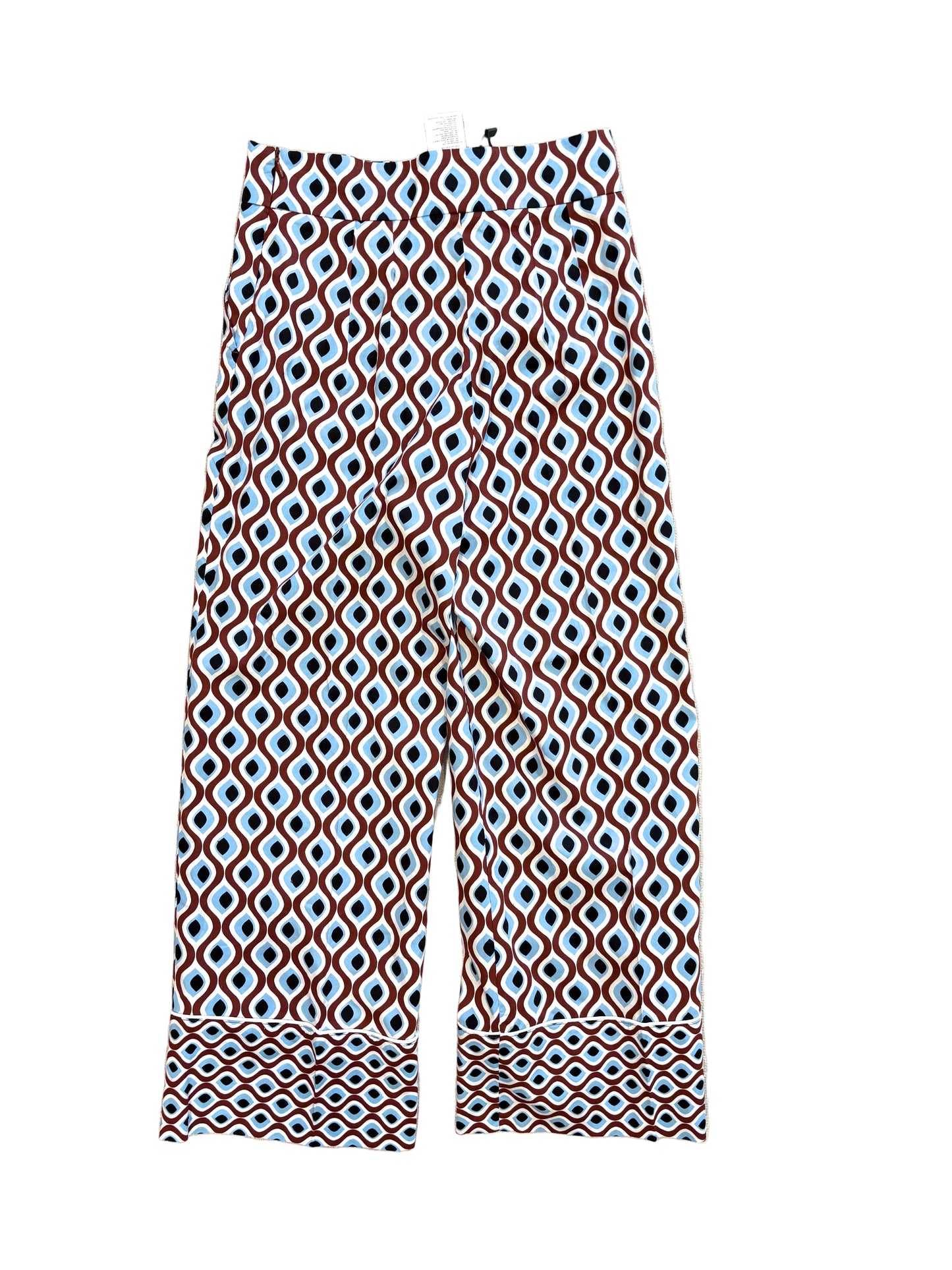 New With Tags Marella Print Trousers UK 8