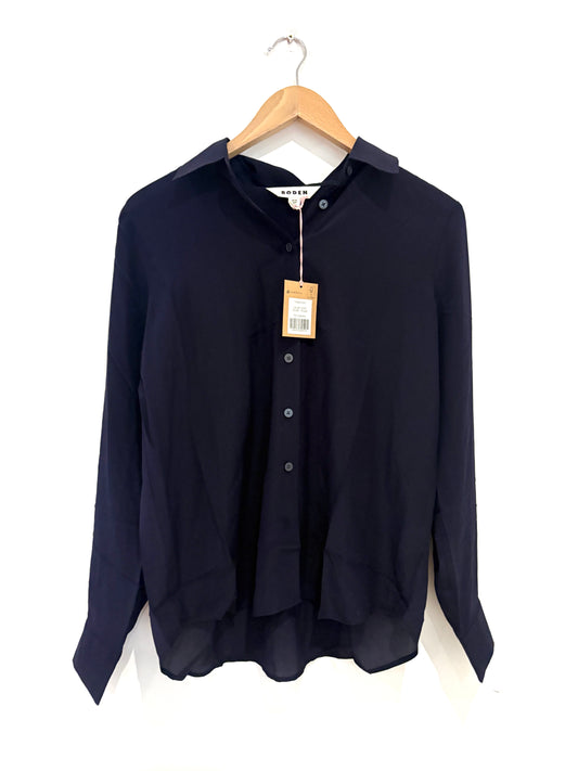 New With Tags Boden Navy Shirt 12