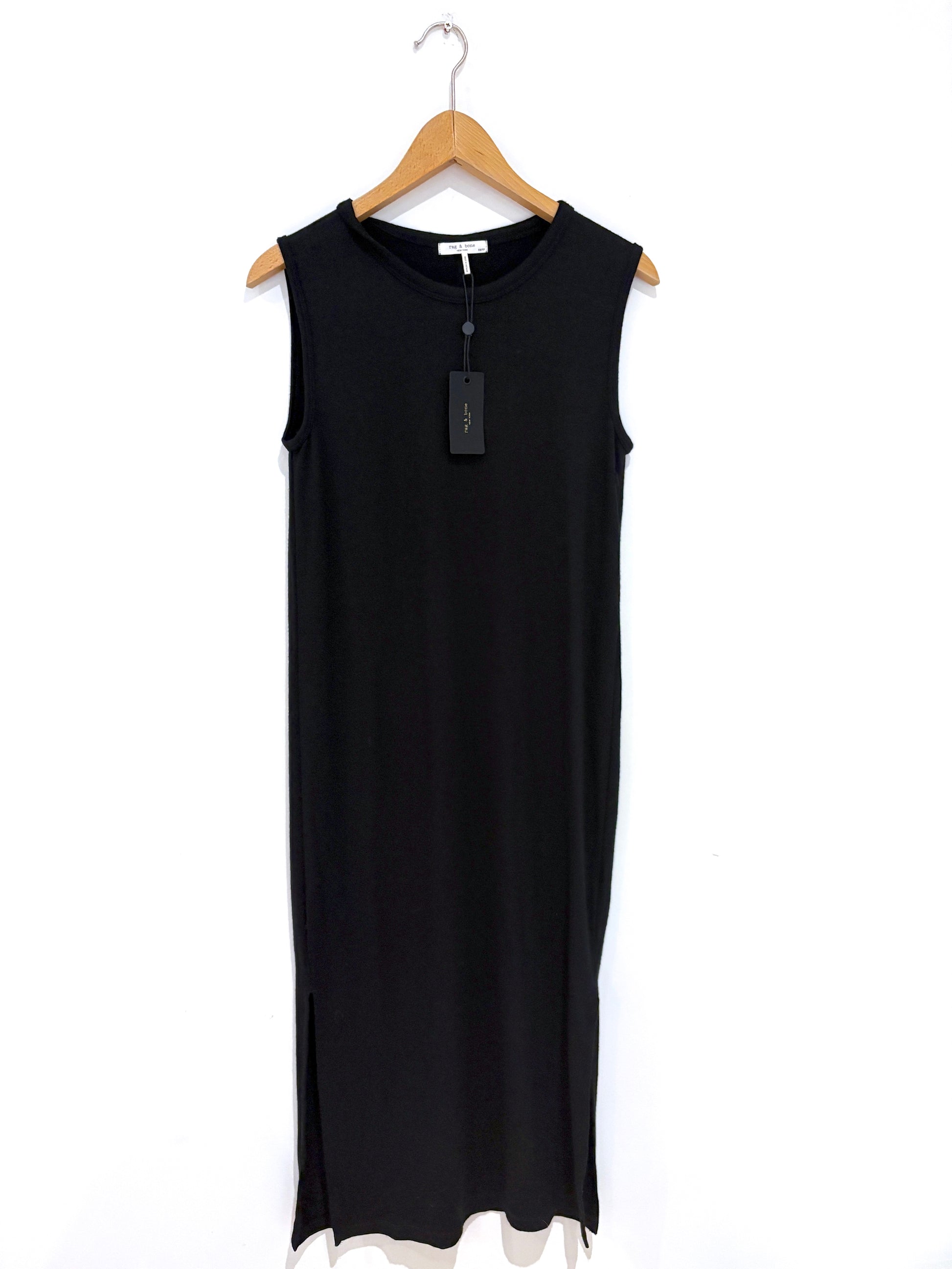 Rag & Bone Black Knit Muscle Dress XS