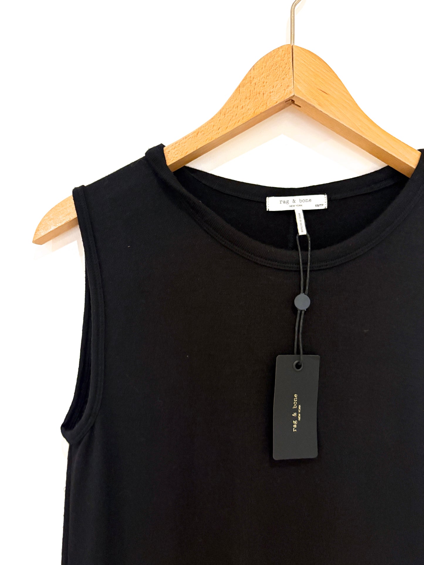 New With Tags Rag & Bone Black Knit Dress XS
