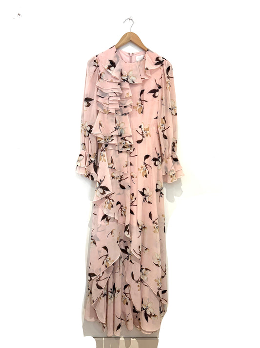 Michal Agal Floral Print Dress