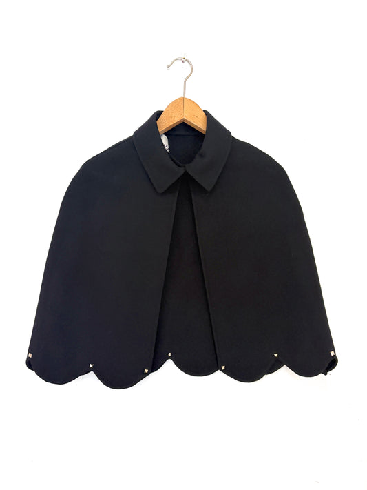 Valentino Scalloped Cape