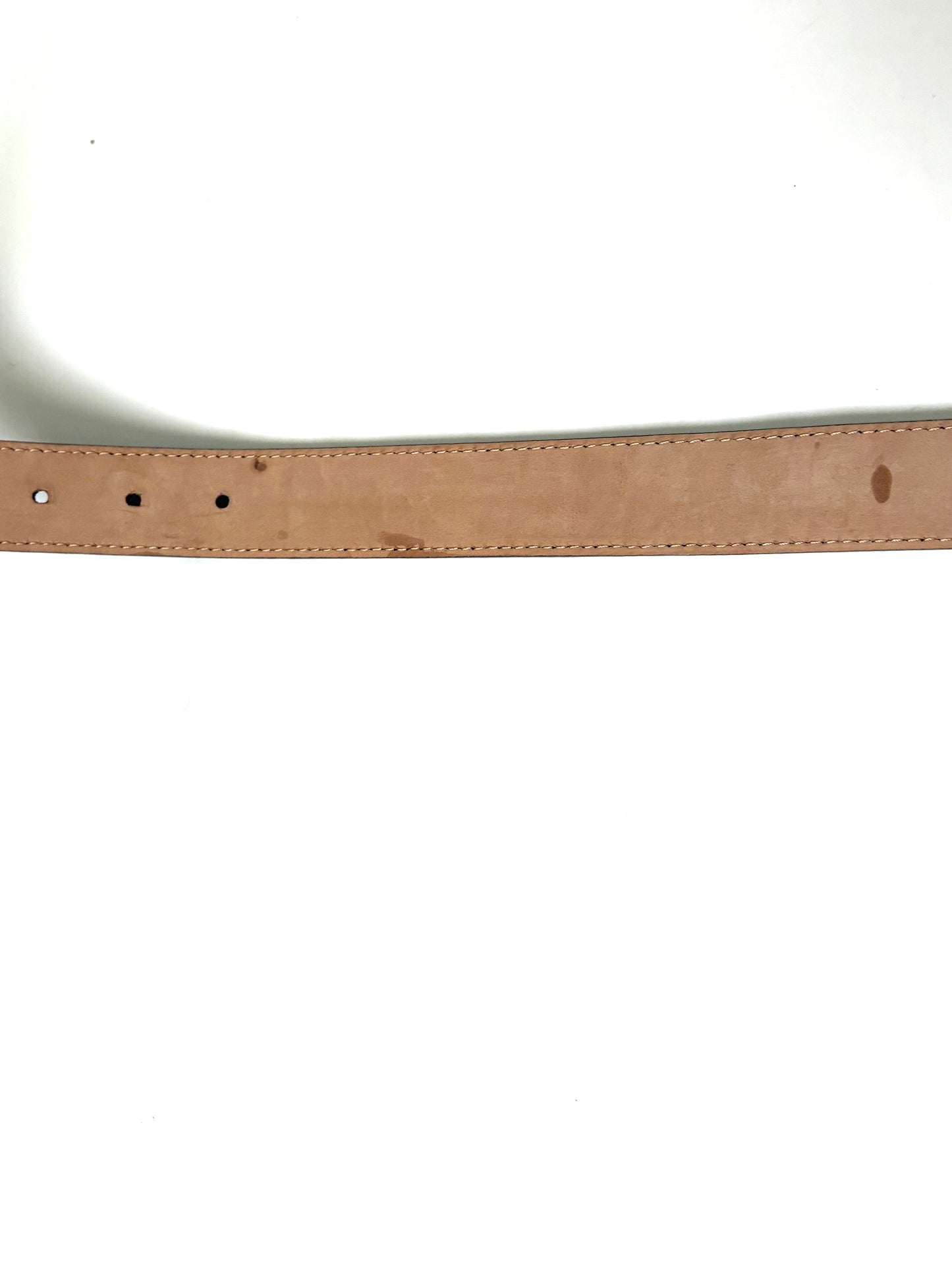 & Other Stories Patent Leather Croc Black Belt XS