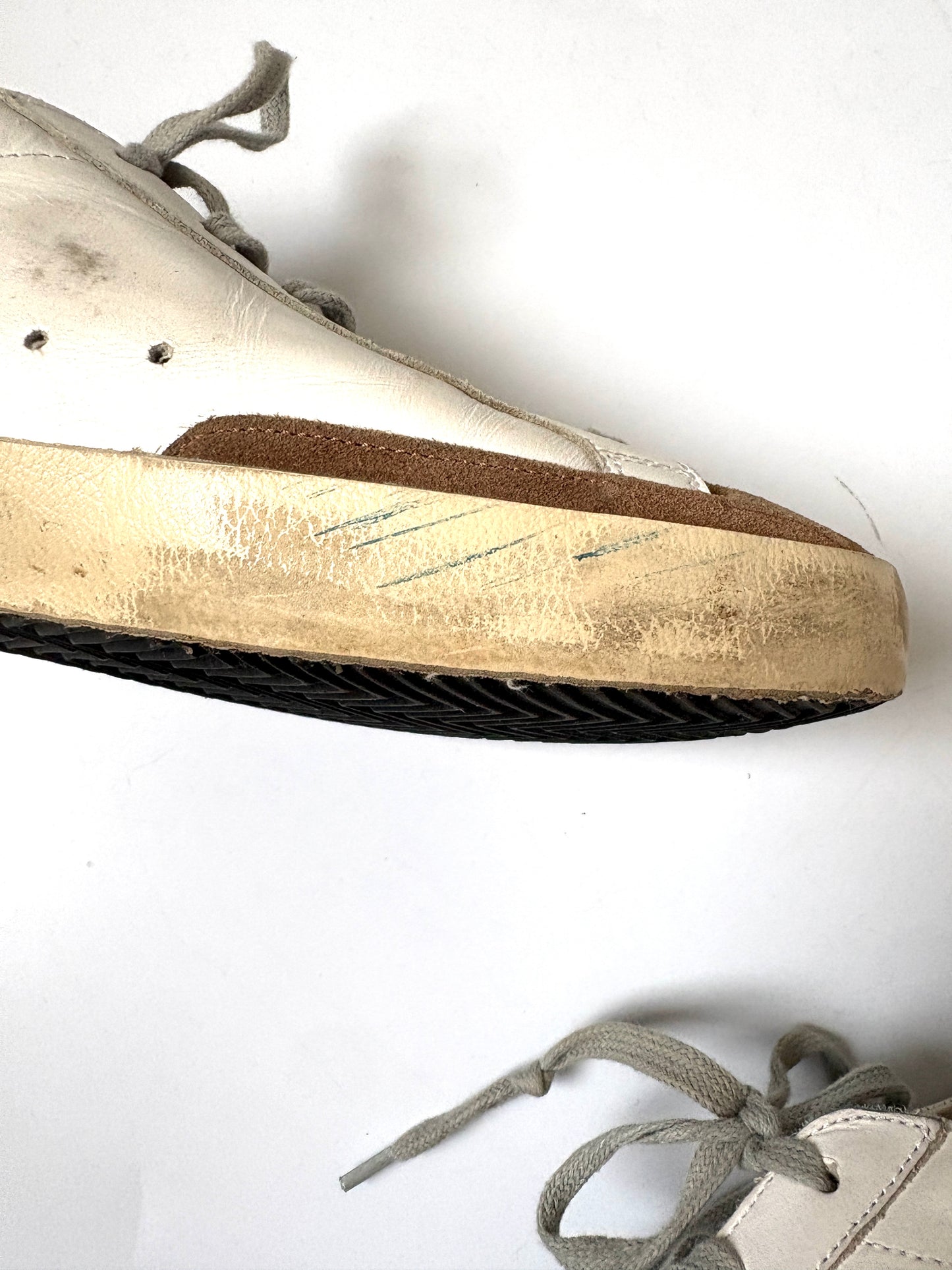 Golden Goose Deluxe Brand Super Star Sneakers UK 7