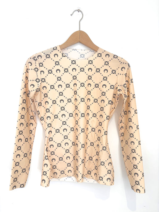 Marine Serre Moon Print Top 