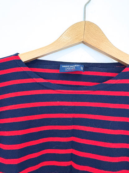 Saint James L'atelier Striped Jumper UK 14