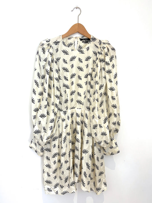 Isabel Marant Silk Fan Print Dress