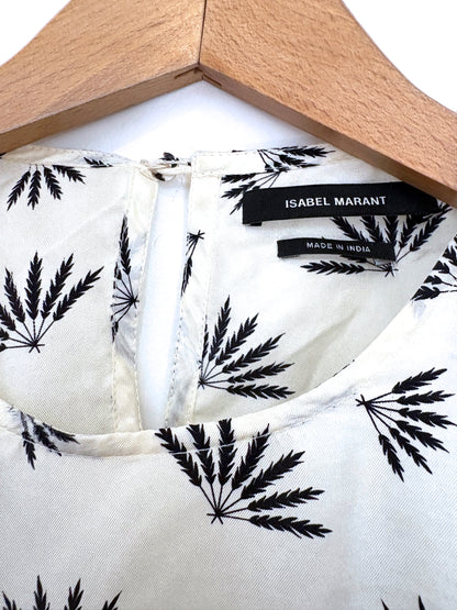 Isabel Marant Fan Print Dress UK 6