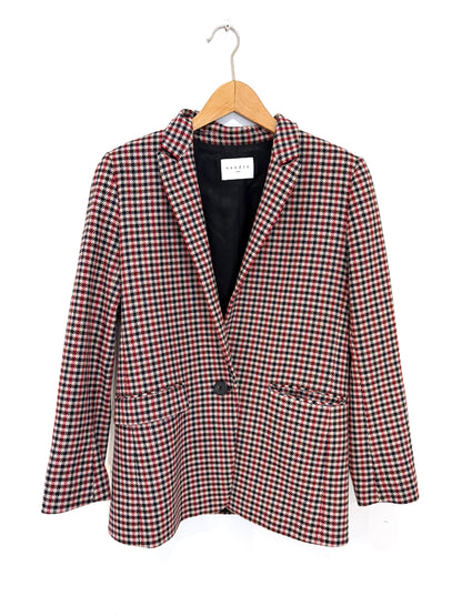 Sandro Check Blazer