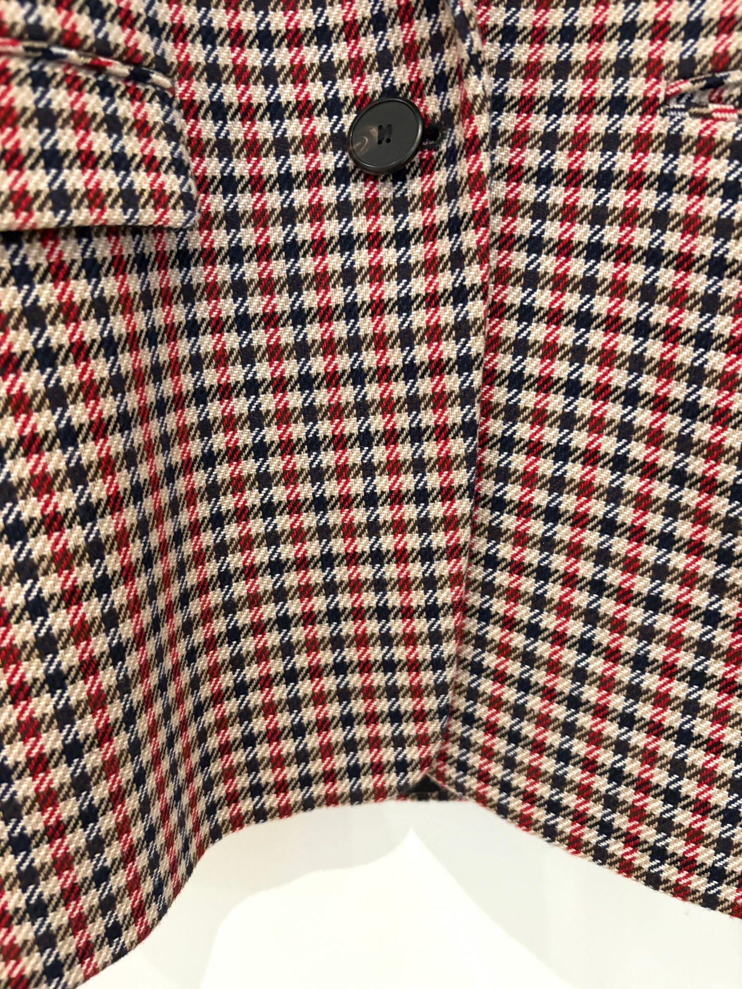 Sandro Tweed Houndstooth Blazer UK 8