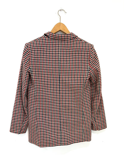 Sandro Tweed Houndstooth Blazer UK 8