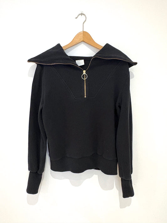 Varley Black Half Zip Jumper