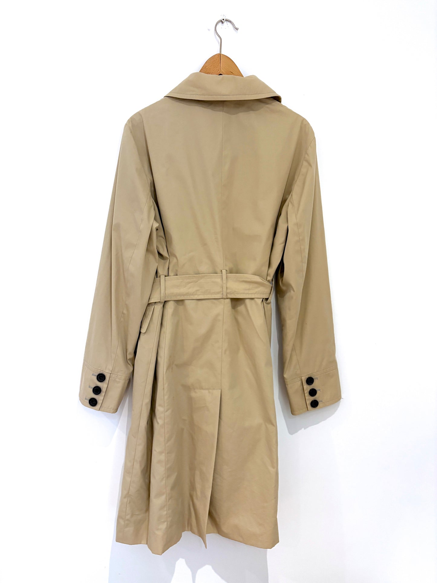 Aquascutum Wyncol Beige Trench Coat UK 18