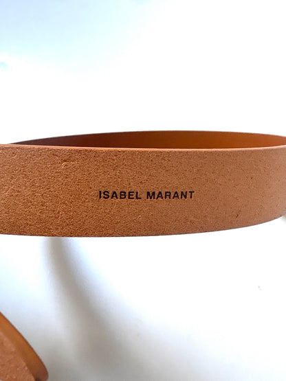 Isabel Marant Tan Lecce leather belt L
