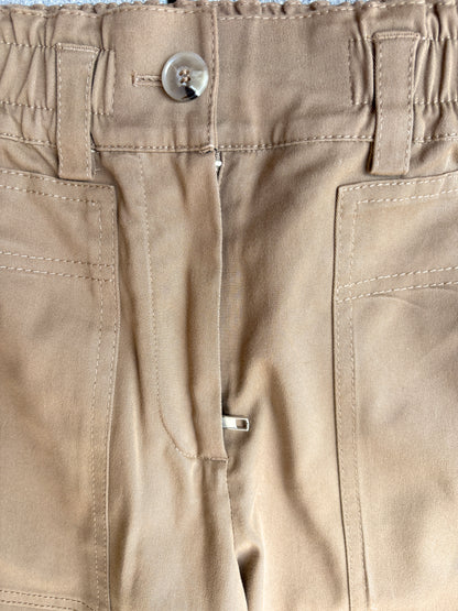 Me+Em Camel Cotton Trousers UK 8