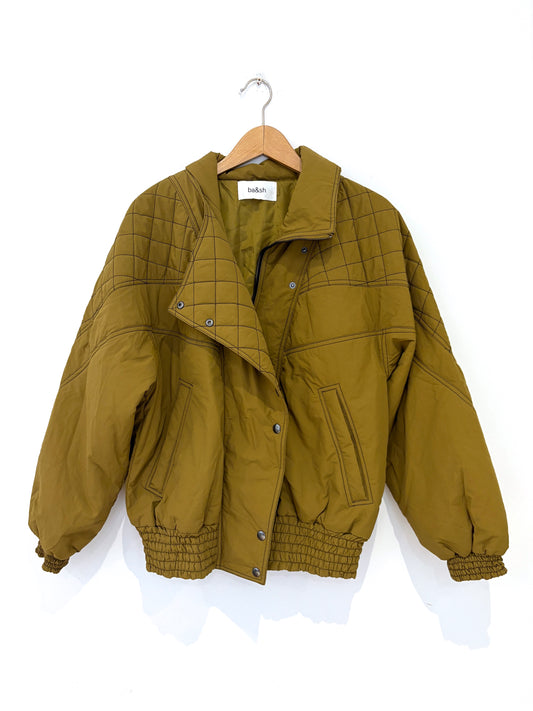 Ba&sh Spencer Oversized Bomber Jacket 