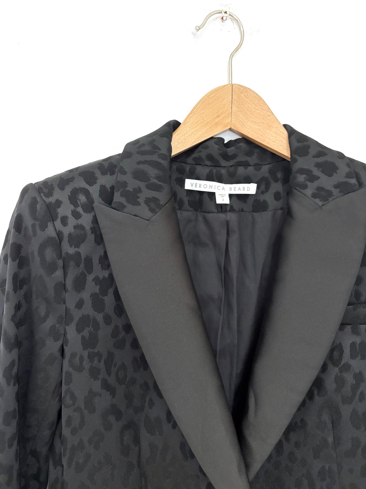 Veronica Beard Leopard Blazer UK 6