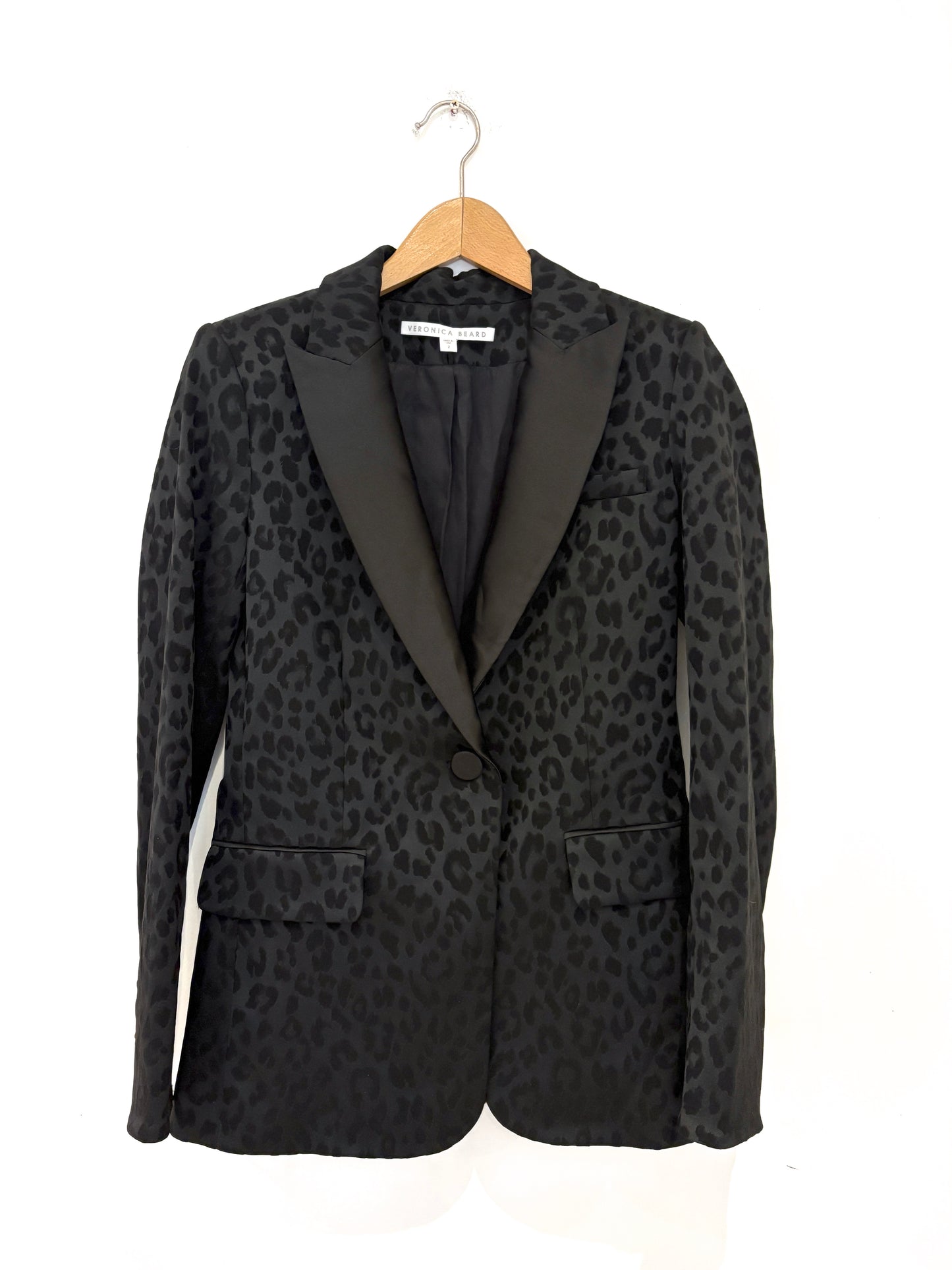 Veronica Beard Leopard Blazer 