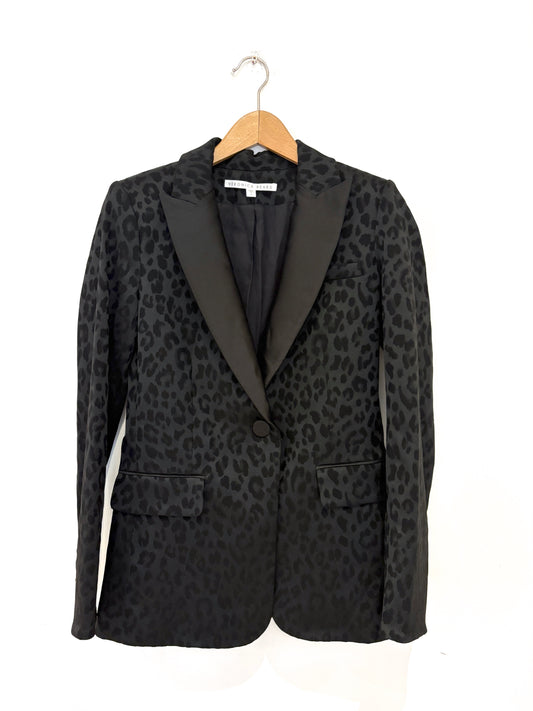 Veronica Beard Leopard Blazer 