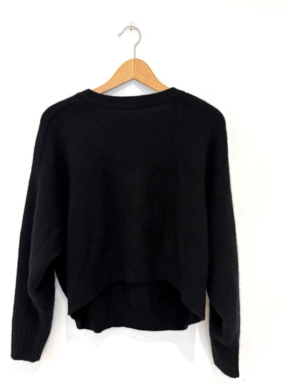 Autumn Cashmere Black Jumper M